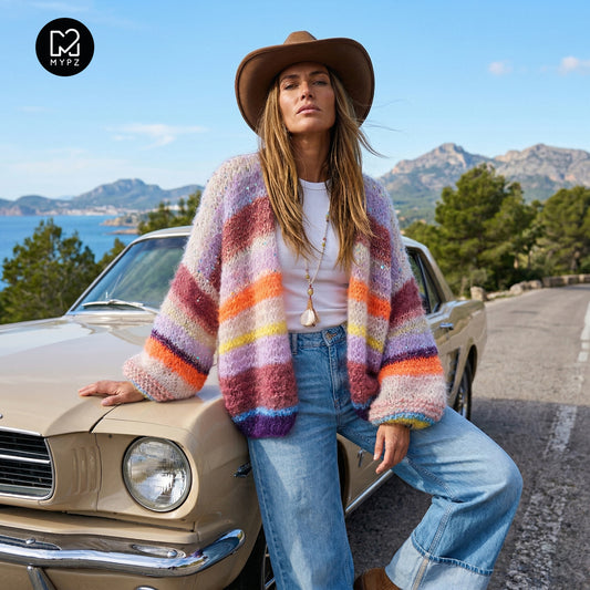 Knit pattern – Light Mohair Cardigan Sasha No.12 (ENG-NL-DE)