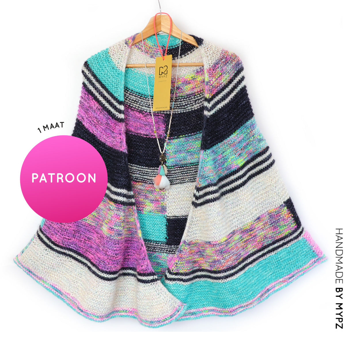 Knitting pattern - Wings of Color Shawl No6 (ENG-NL)