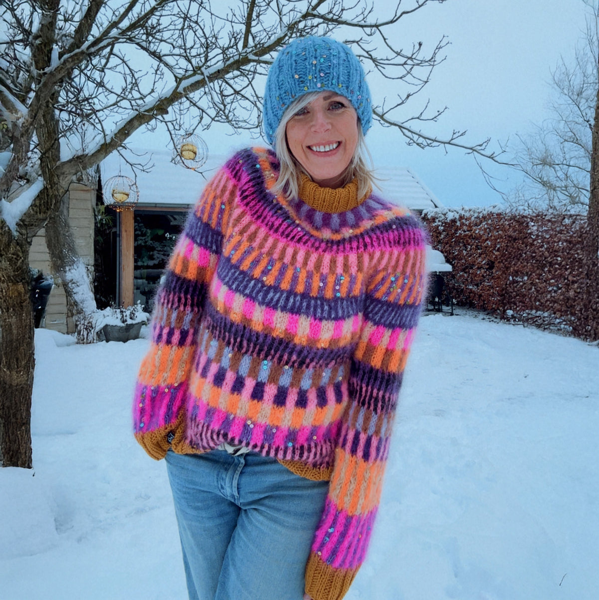 MYPZ Top-down-sweater Boho Firefly