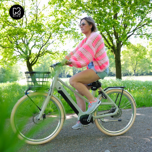Knitting kit ā MYPZ Short Light Mohair Cardigan Summerflow No10 (ENG-NL-DE-FR-ES)