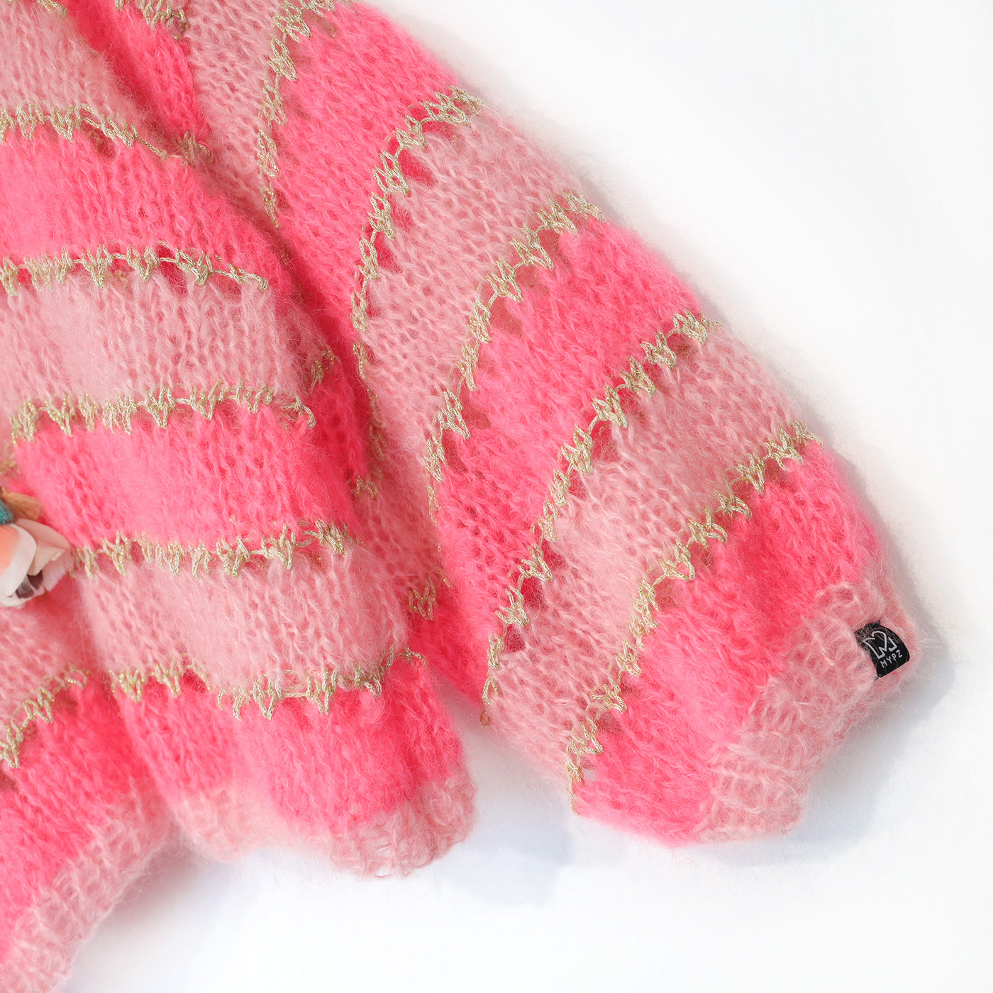 Knitting kit – MYPZ Short Light Mohair Cardigan Summerflow No10 (ENG-NL-DE)