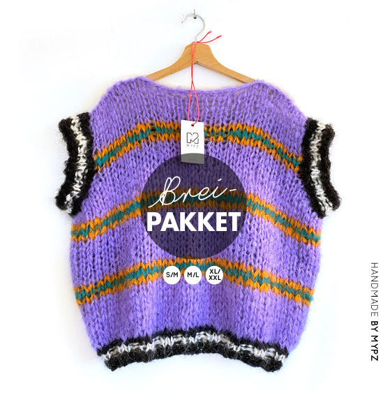 MYPZ breipakket basic chunky mohair spencer 2sided