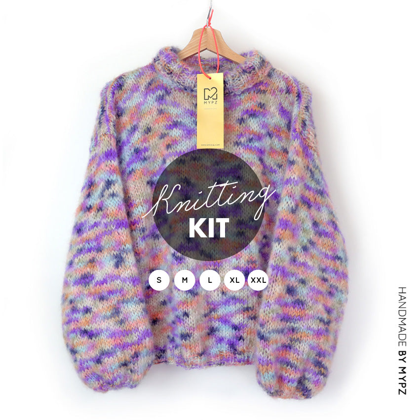 Knitting Kit – MYPZ Light Mohair Pullover Vivienne No8 (ENG-NL)