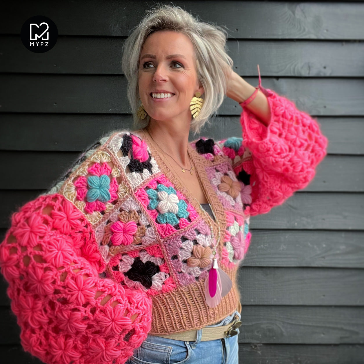 Crochet pattern - 3D Flower Top Glory (ENG-NL)