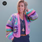 Crochet pattern - MYPZ Granny mohair cardigan Purple Candy (ENG-NL-DE)