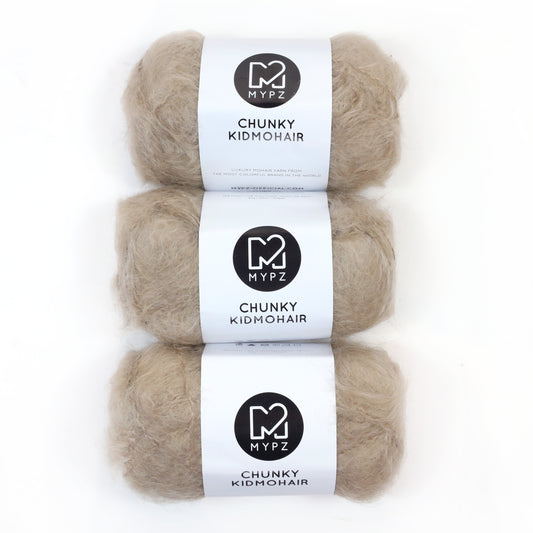 MYPZ Chunky Kidmohair DK – Taupe