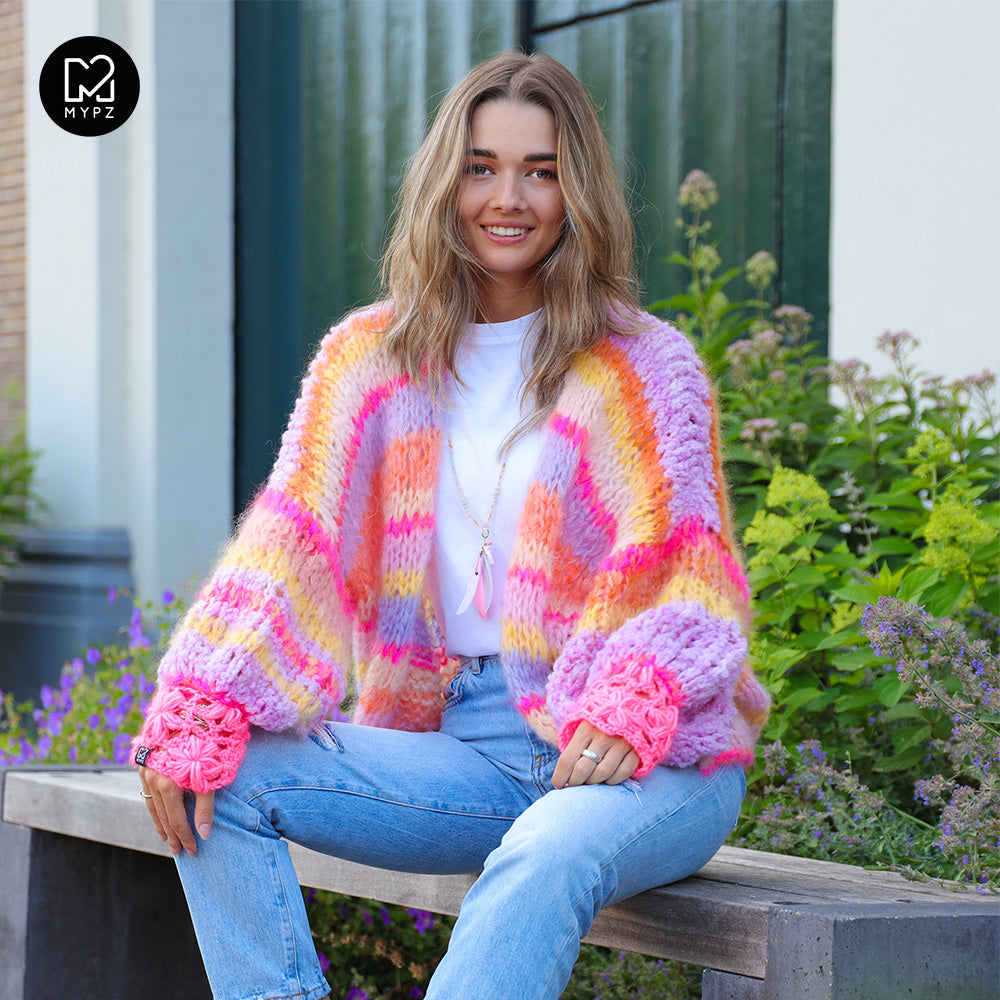 MYPZ Chunky Mohair Cardigan Joy