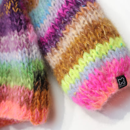 Knit pattern – MYPZ Chunky Mohair KIDS Cardigan Unicorn Glow No12 (ENG-NL-DE)