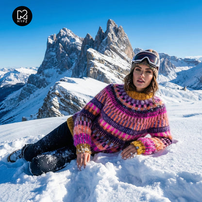 Knitting Kit – MYPZ top-down sweater Boho Firefly No6 (ENG-NL-DE)