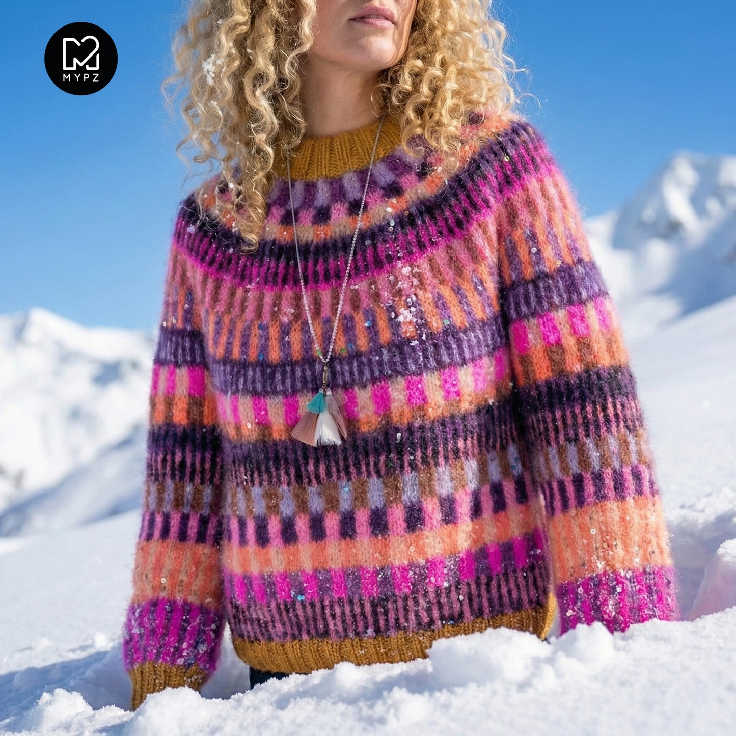Knitting Kit – MYPZ top-down sweater Boho Firefly No6 (ENG-NL-DE)