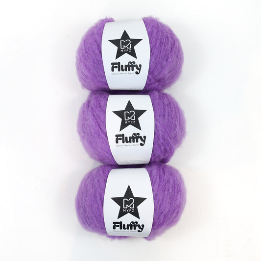MYPZ Fluffy Warm Purple