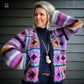 MYPZ Dreamy Chunky Mohair Granny square cardigan Lovestory