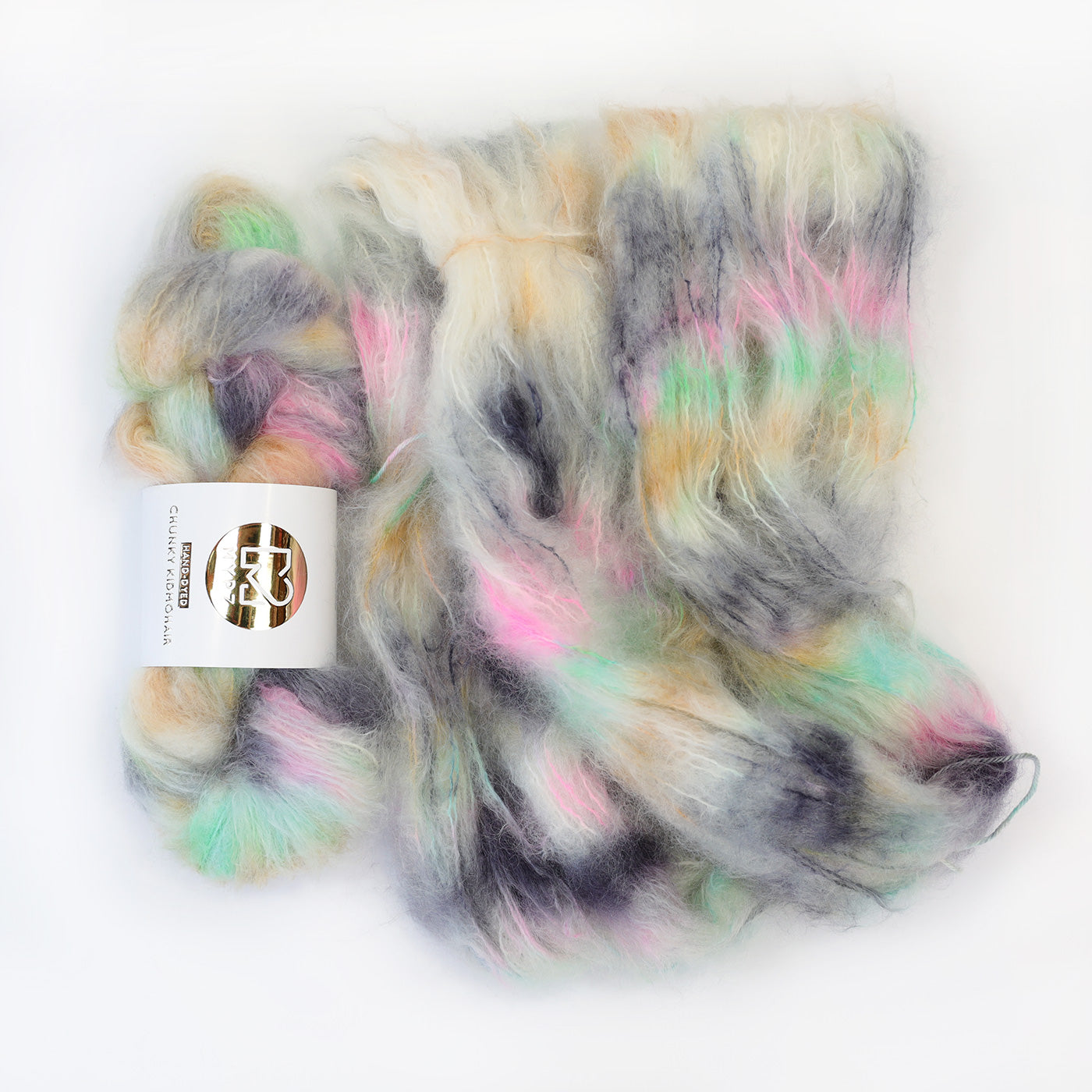 MYPZ Chunky kidmohair – hand-dyed Love Birds