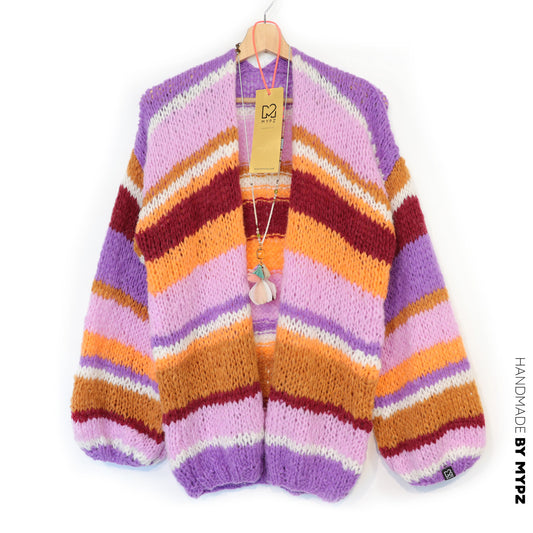Strikkekit - MYPZ Light Alpaca Cardigan Sweet Hugs No10 (ENG-DE-NL-ES-FR-IT-DA-SV-NO)