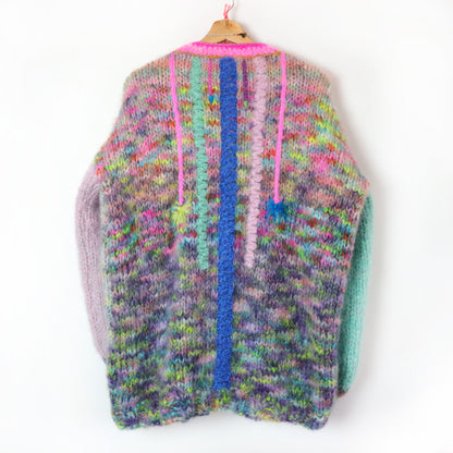 Chunky Mohair cardigan Polly