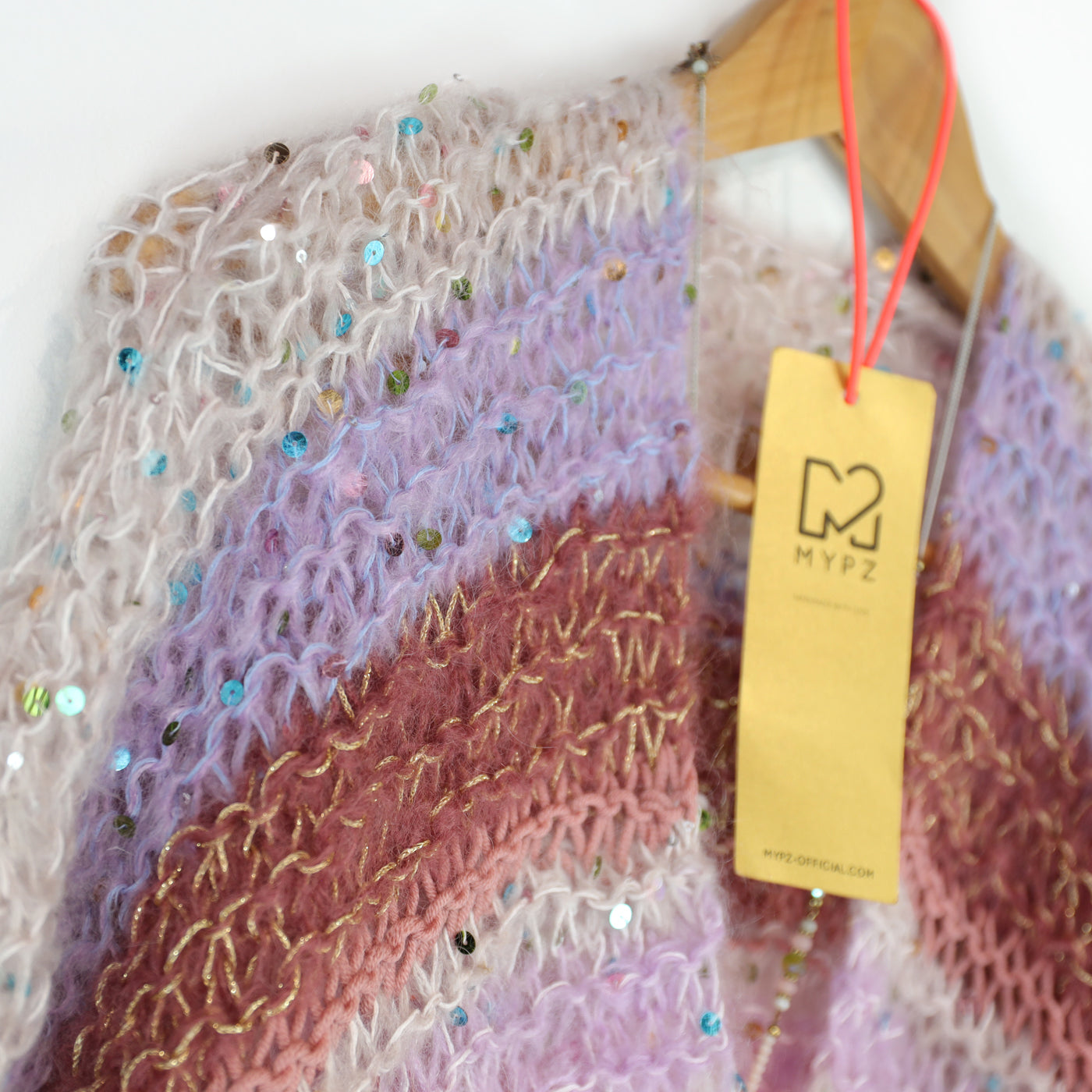 Knitting Kit – Light Mohair Cardigan Sasha No.12 (ENG-NL-DE)