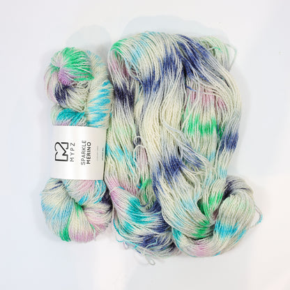 MYPZ Sparkle Merino Blue Lagoon