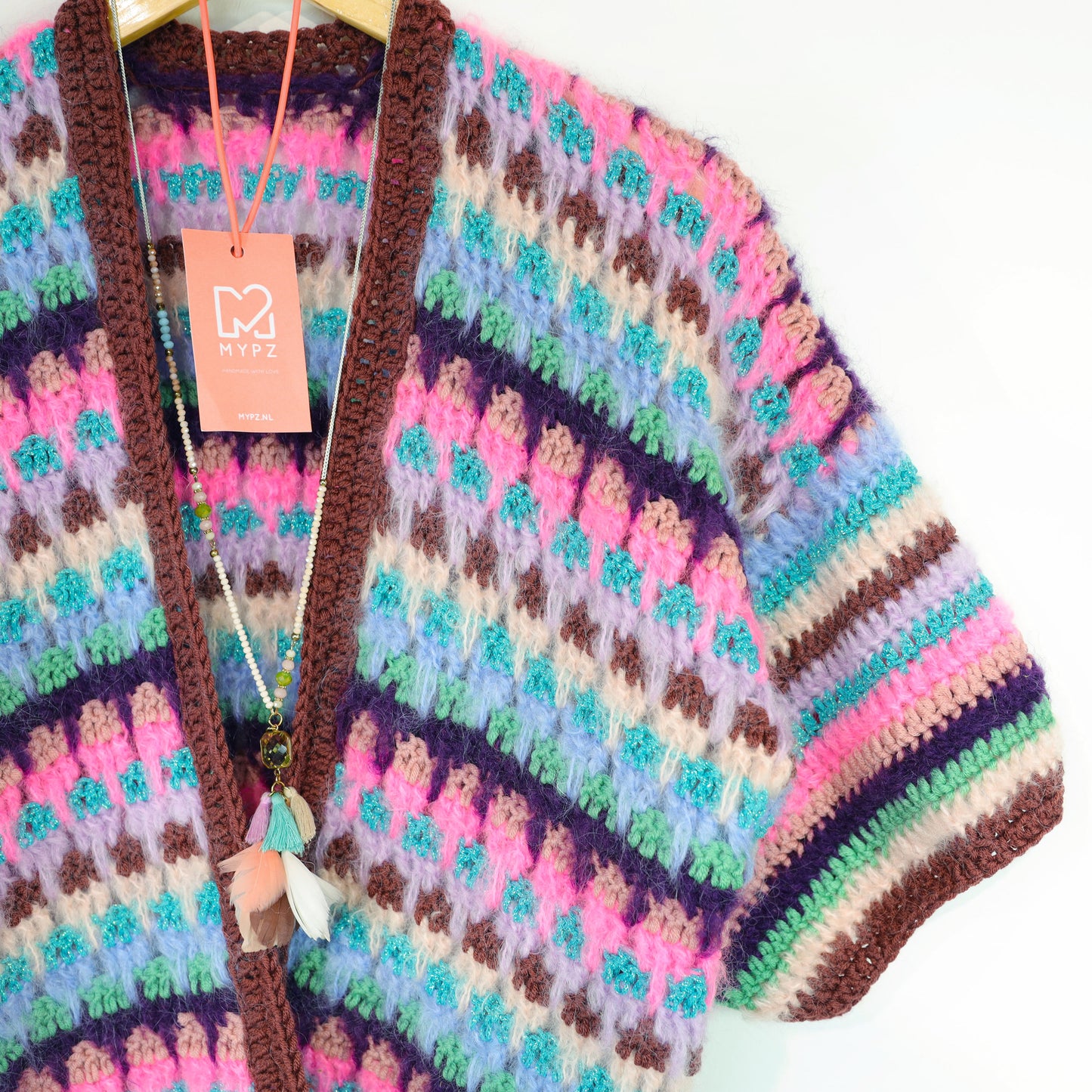 Crochet kit - MYPZ Sprinkle Cardigan no5 (ENG-NL-DE)