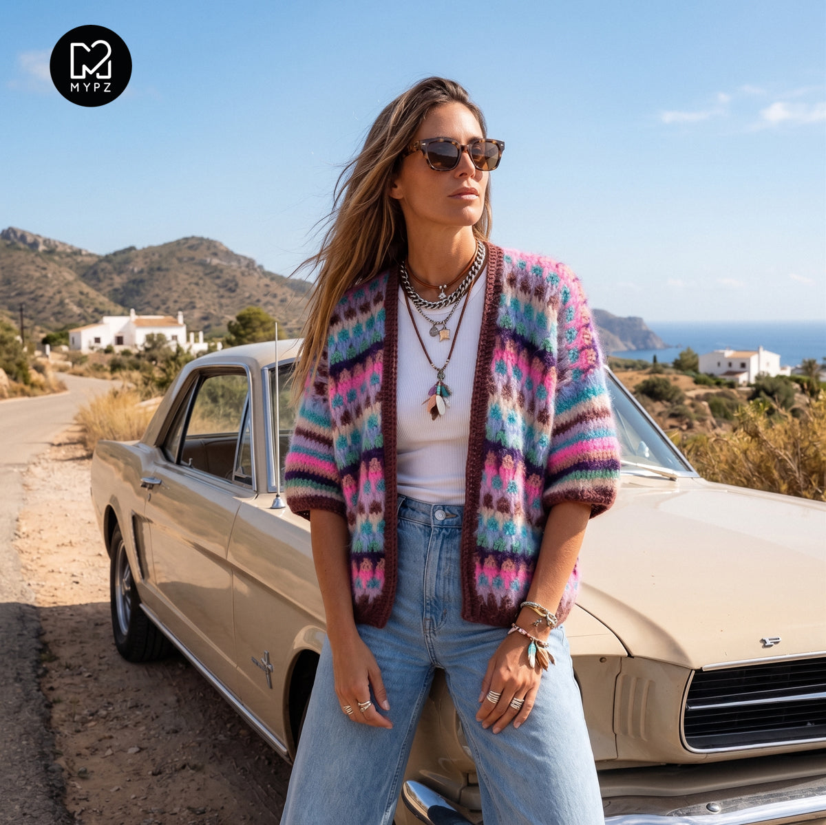 Crochet kit - MYPZ Sprinkle Cardigan no5 (ENG-NL-DE)