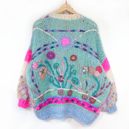 MYPZ Chunky Mohair Vild Romantik Cardigan