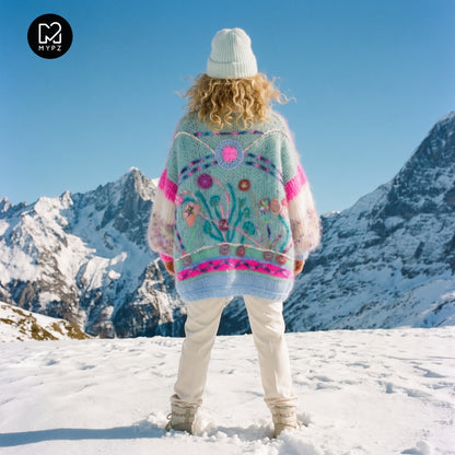 MYPZ Chunky Mohair Vild Romantik Cardigan