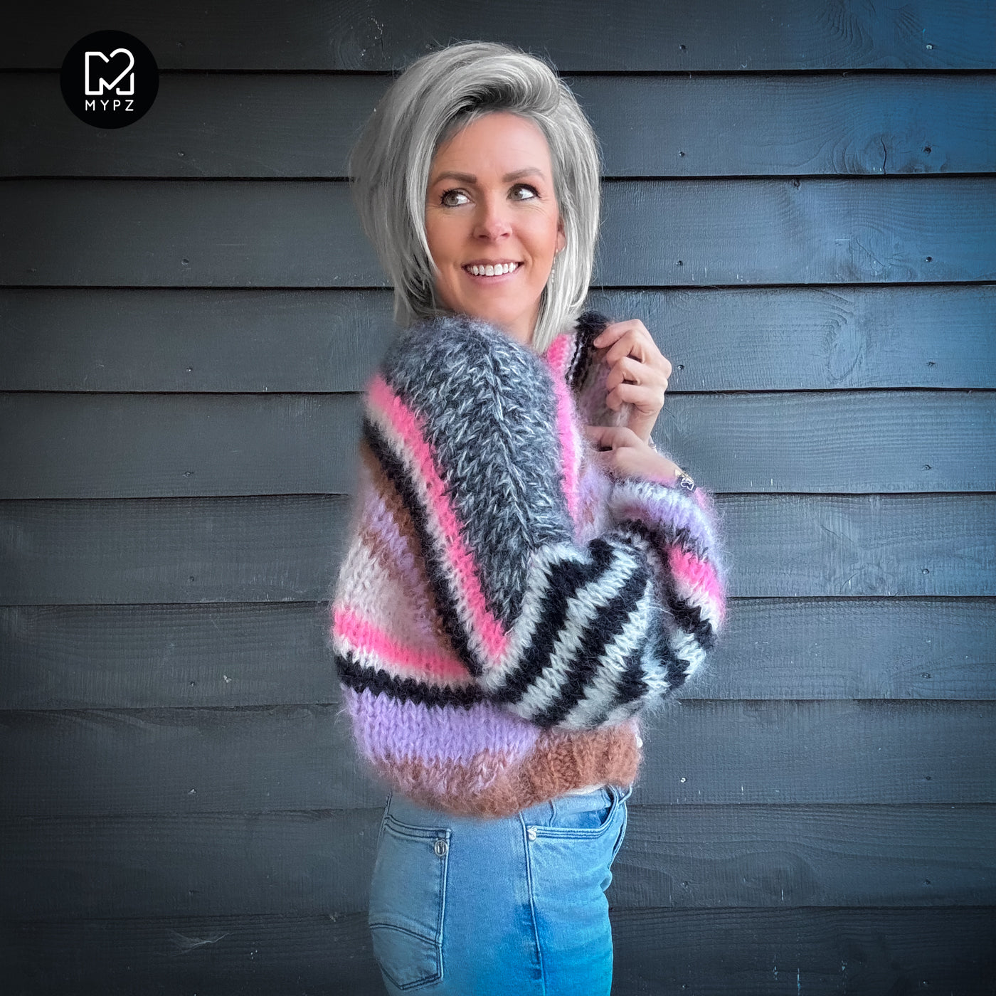MYPZ Chunky Mohair Cardigan Alex