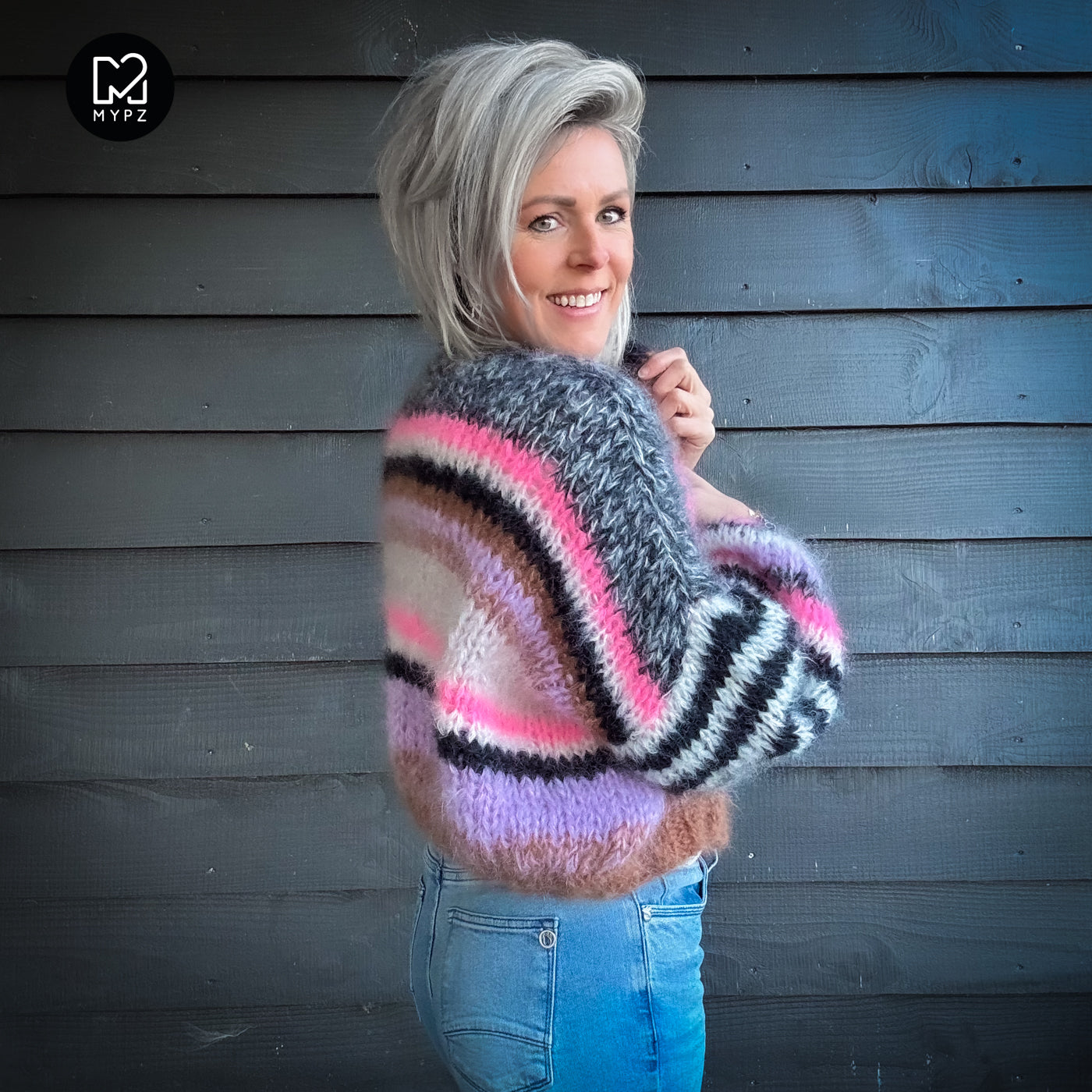 MYPZ Chunky Mohair Cardigan Alex