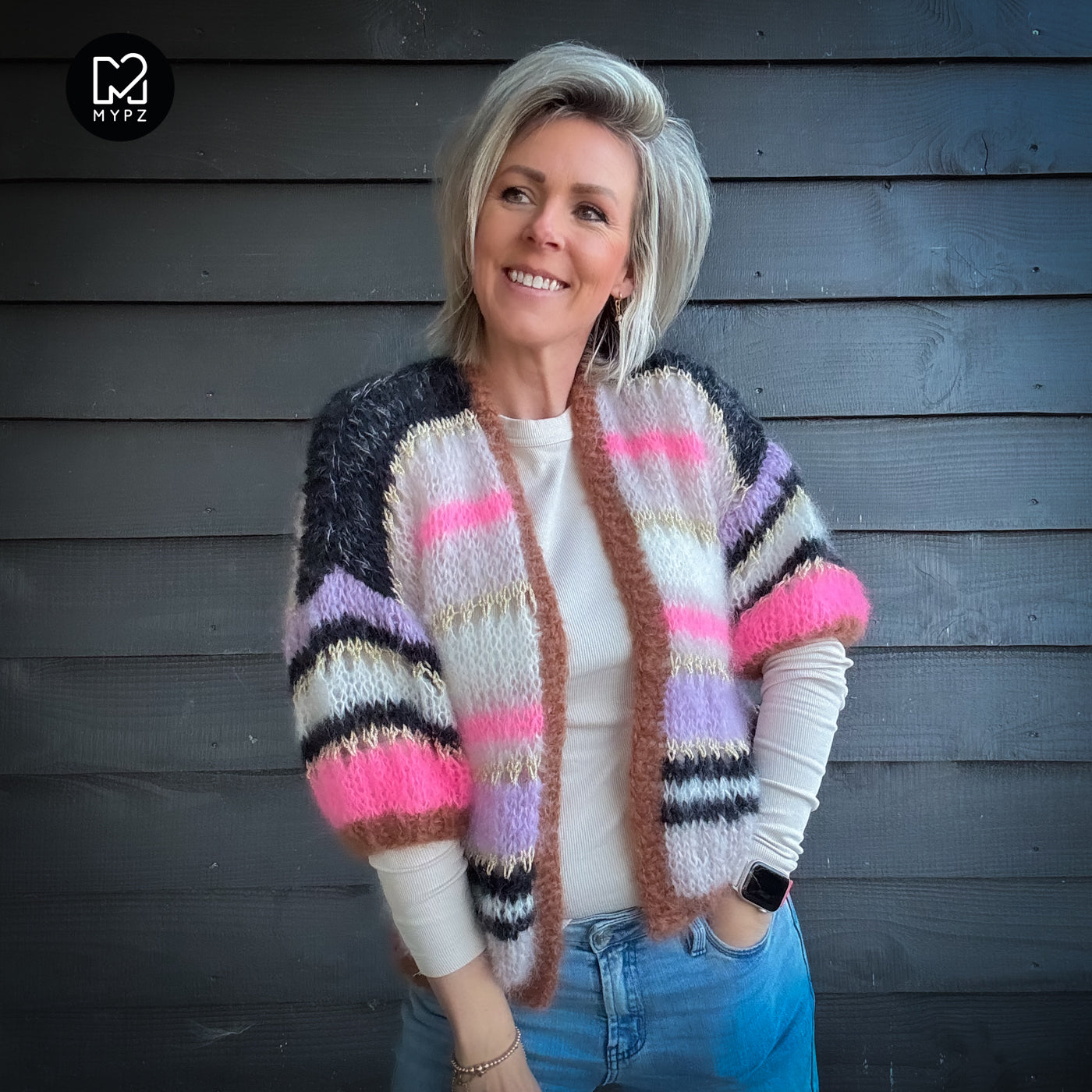 MYPZ Light Mohair Cardigan Alexia