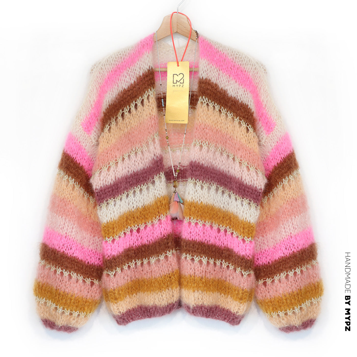 MYPZ Light Mohair Cardigan Caramel