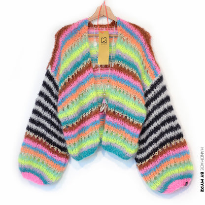 Knit pattern – MYPZ Light Mohair Cardigan Magic No10 (ENG-NL-DE)