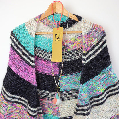 Knitting Kit - Wings of Color Shawl No6 (ENG-NL)