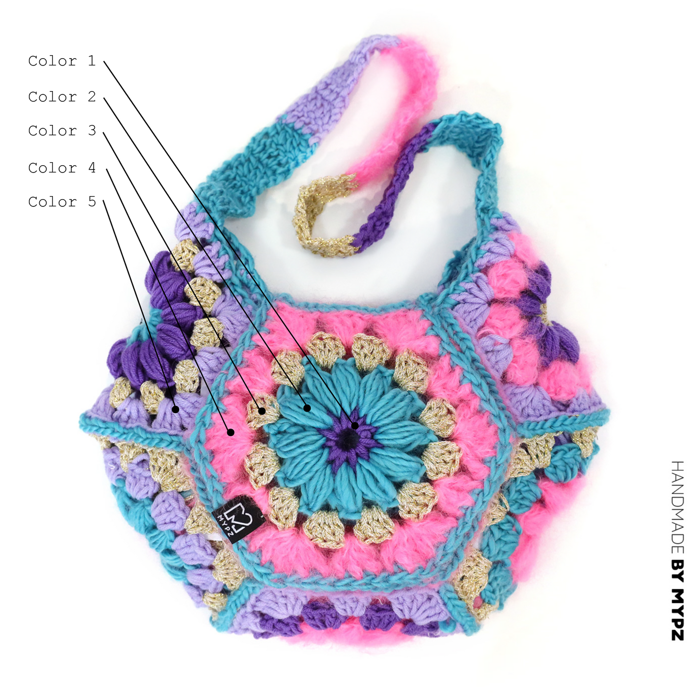 Design your own kit - MYPZ hexagon bag (ENG-NL-DE-ES)