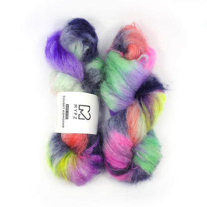 MYPZ Chunky kidmohair – hand-dyed Rocket