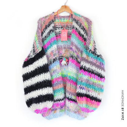 Knitting Kit – MYPZ Chunky Mohair Cardigan Indian Summer No.15 (ENG-NL-DE-NO)