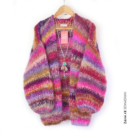 MYPZ Chunky Mohair Cardigan Ibiza