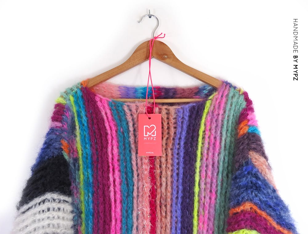 MYPZ mohair Statement sweater crochet