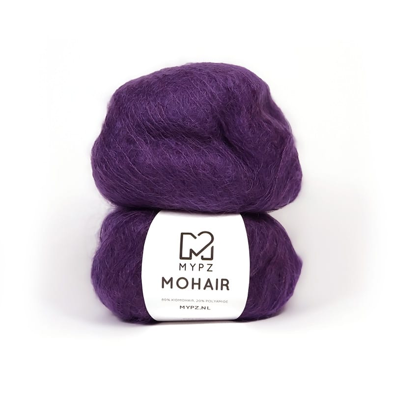 MYPZ mohair Dark Purple