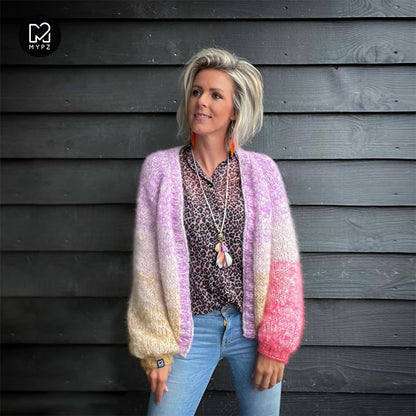 Strikmønster – MYPZ top-down cardigan Fleecy No.9 (ENG-NL)
