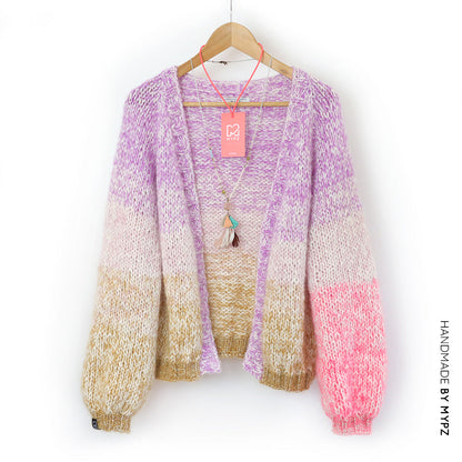 Strikmønster – MYPZ top-down cardigan Fleecy No.9 (ENG-NL)