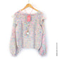 MYPZ Top-down ruffle confetti sweater no6